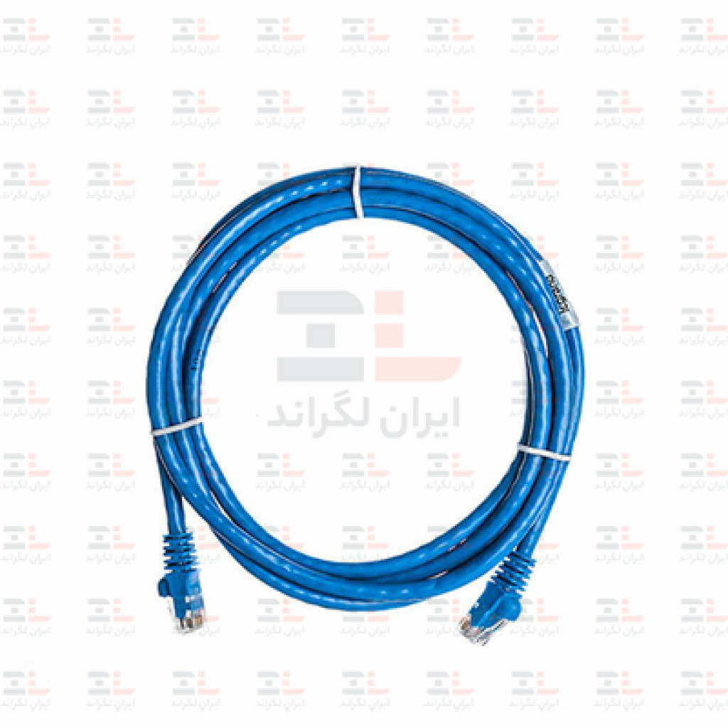 قیمت پچ کورد شبکه لگراند Cat6 UTP PVC آبی | 5 متری